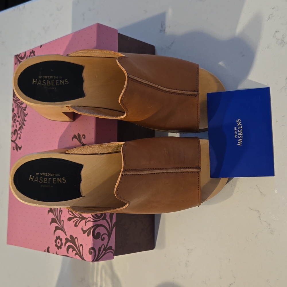 Hasbeens Lotten leather sandals